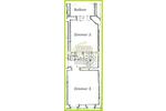 Maisonettenwohnung Zwickau - 3 Zimmer, 70 m&sup2;, 430&euro; | Angebot:23457718