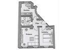 Etagenwohnung Zwickau - 2 Zimmer, 45 m&sup2;, 225&euro; | Angebot:25934615