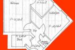 Etagenwohnung Zwickau Zwickau-Nord - 2 Zimmer, 58 m&sup2;, 349&euro; | Angebot:26253911