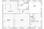 Drei-Zimmer-Wohnung in ruhiger Lage mit guter Fernsicht - Etagenwohnung Lauter-Bernsbach Bernsbach | Angebot:14517880