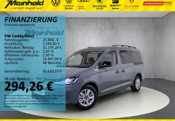 VW Caddy Maxi 1.010 km 35.888 &euro; Auerbach/Rebesgrün 08209