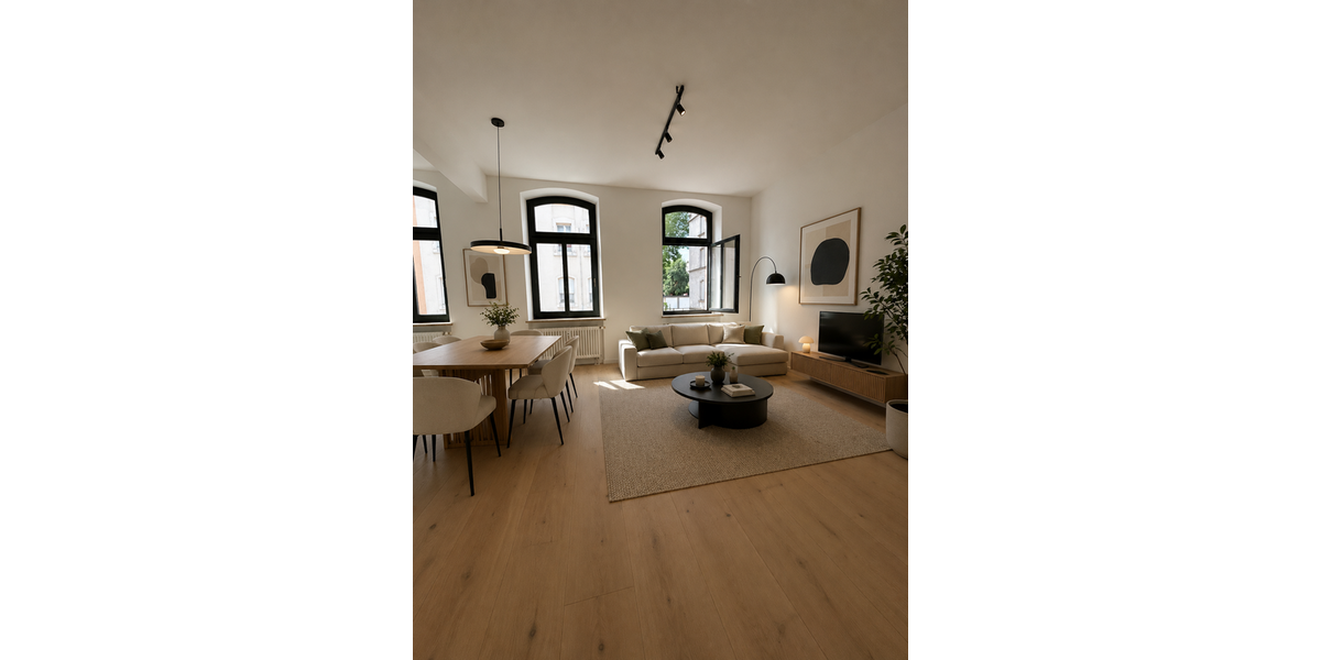 Etagenwohnung Zwickau Pölbitz - 2 Zimmer, 57 m&sup2;, 375&euro; | Angebot:27165014