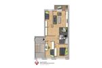 Etagenwohnung Glauchau - 4 Zimmer, 67 m&sup2;, 470&euro; | Angebot:25606760