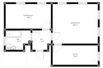Etagenwohnung Gersdorf - 2 Zimmer, 60 m&sup2;, 370&euro; | Angebot:26582112