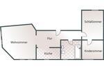 Dachgeschoßwohnung Glauchau - 3 Zimmer, 78 m&sup2;, 428&euro; | Angebot:24746842