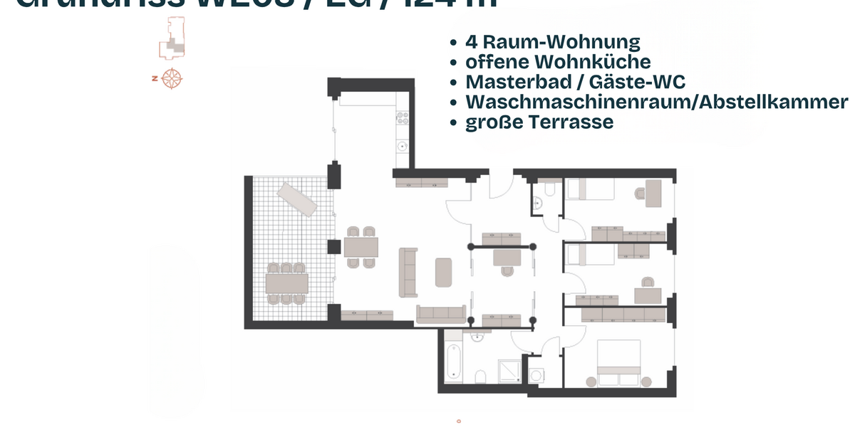 Etagenwohnung Crimmitschau - 4 Zimmer, 124 m&sup2;, 1.054&euro; | Angebot:27352042