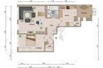 Erdgeschoßwohnung Zwickau - 2 Zimmer, 73 m&sup2;, 444&euro; | Angebot:26262078