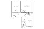 Etagenwohnung Zwickau - 2 Zimmer, 58 m&sup2;, 400&euro; | Angebot:19901411