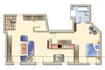 Maisonettenwohnung Zwickau - 2 Zimmer, 74 m&sup2;, 485&euro; | Angebot:23318012