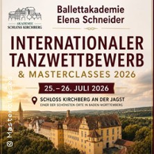 Internationaler Tanzwettbewerb 25.07.2026 Schloss Kirchberg