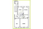 Etagenwohnung Zwickau - 3 Zimmer, 66 m&sup2;, 350&euro; | Angebot:24704380